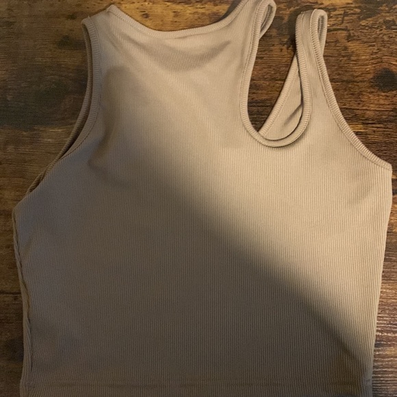 coffee color tank top - Picture 2 of 2